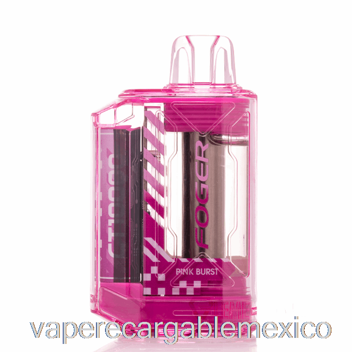 Vape Recargable Foger Ct10000 Desechable Rosa Explosión